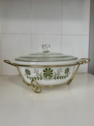 Vintage glasbake casserole - glasbake,